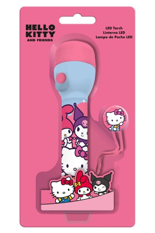 Descubre el apasionante mundo de Linterna LED Hello Kitty y Amigos.