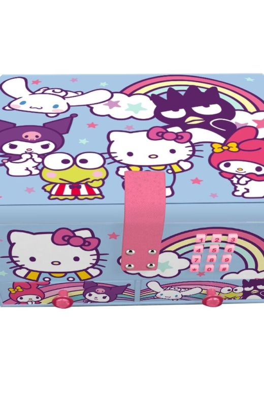 Descubre el apasionante mundo de Joyero musical secreto Hello Kitty y Amigos.