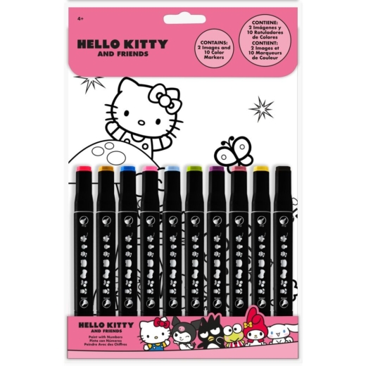 Pinta por Números Hello Kitty y Amigos Descubre el apasionante mundo de Pinta por Números Hello Kitty y Amigos.