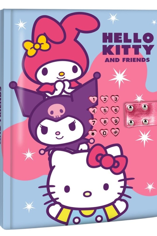 Descubre el apasionante mundo de Diario electrónico secreto Hello Kitty y Amigos sonido.
