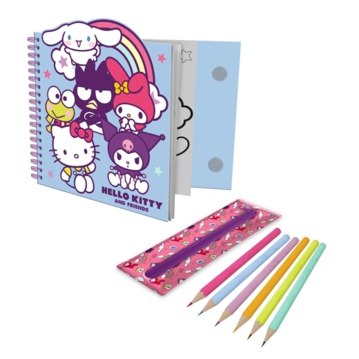 Cuaderno actividades y estuche removible Hello Kitty y Amigos » Tu Tienda Anime Descubre el apasionante mundo de Cuaderno actividades y estuche removible Hello Kitty y Amigos.