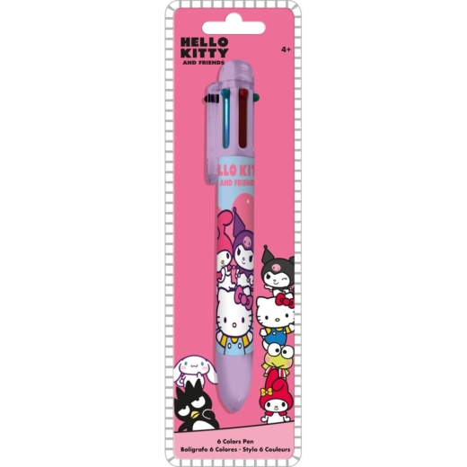 Bolígrafo 6 Colores Hello Kitty y Amigos » Tu Tienda Anime Descubre el apasionante mundo de Bolígrafo 6 Colores Hello Kitty y Amigos.
