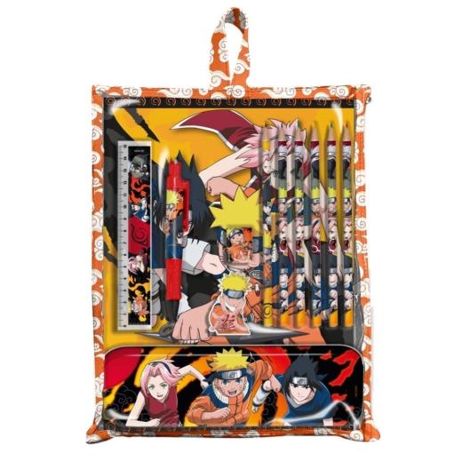 Set de papelería Naruto Shippuden Descubre el apasionante mundo de Set de papelería Naruto Shippuden.