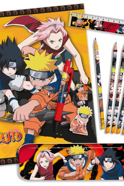 Descubre el apasionante mundo de Set de papelería Naruto Shippuden.