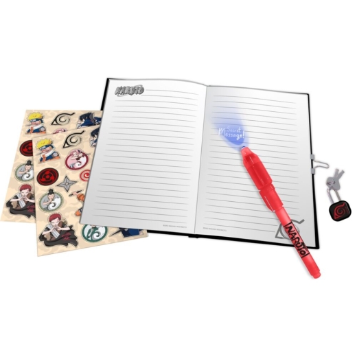 Descubre el apasionante mundo de Diario y Bolígrafo Mágico Naruto Shippuden.