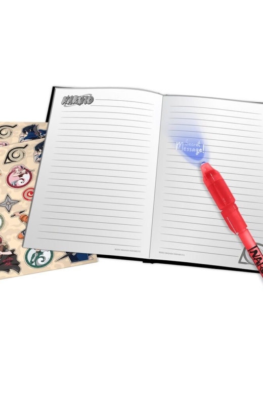 Descubre el apasionante mundo de Diario y Bolígrafo Mágico Naruto Shippuden.