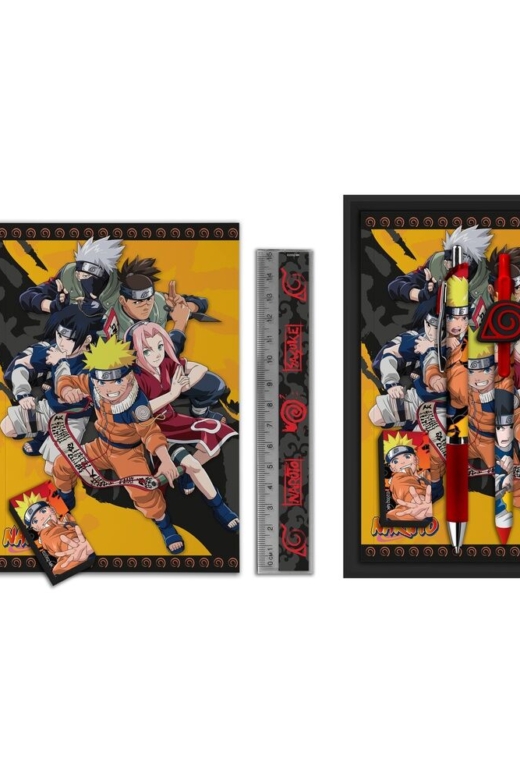 Descubre el apasionante mundo de Set de papelería Naruto Shippuden 5 piezas.