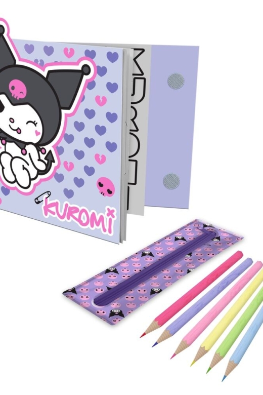 Descubre el apasionante mundo de Set de Colorear Kuromi y Hello Kitty.