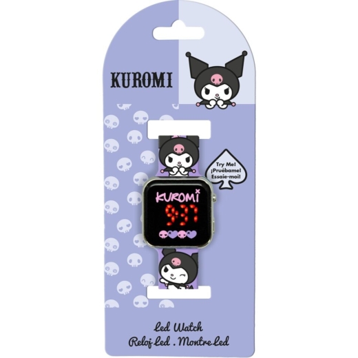 Reloj LED Kuromi Hello Kitty » Tu Tienda Anime Descubre el apasionante mundo de Reloj LED Kuromi Hello Kitty.