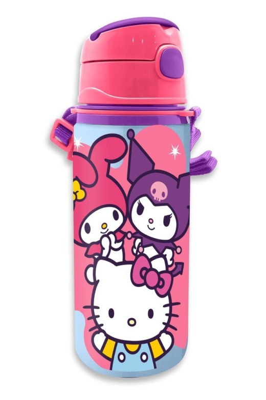 Descubre el apasionante mundo de Cantimplora de Aluminio Hello Kitty y Amigos 600ml.