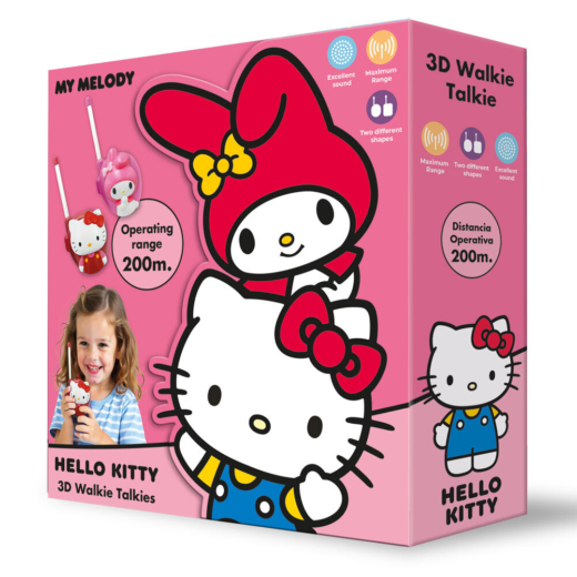 Walkie Talkie 3D Hello Kitty y Amigos » Tu Tienda Anime Descubre el apasionante mundo de Walkie Talkie 3D Hello Kitty y Amigos.