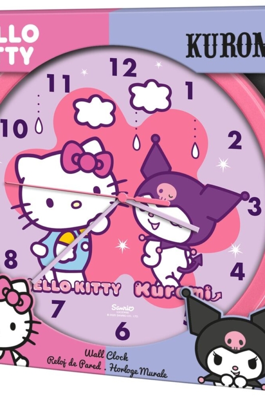 Descubre el apasionante mundo de Reloj de Pared Hello Kitty y Amigos.