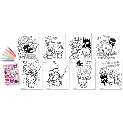Set para Colorear Pegatinas de Hello Kitty y Amigos » Tu Tienda Anime Descubre el apasionante mundo de Set para Colorear Pegatinas de Hello Kitty y Amigos.