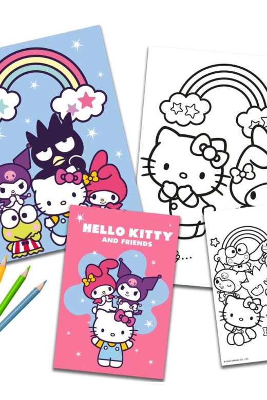 Descubre el apasionante mundo de Set de Colorear Hello Kitty y Amigos.