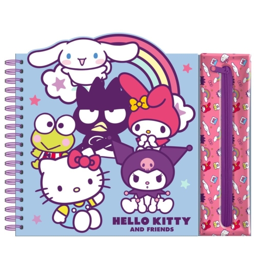 Cuaderno actividades y estuche removible Hello Kitty y Amigos » Tu Tienda Anime Descubre el apasionante mundo de Cuaderno actividades y estuche removible Hello Kitty y Amigos.