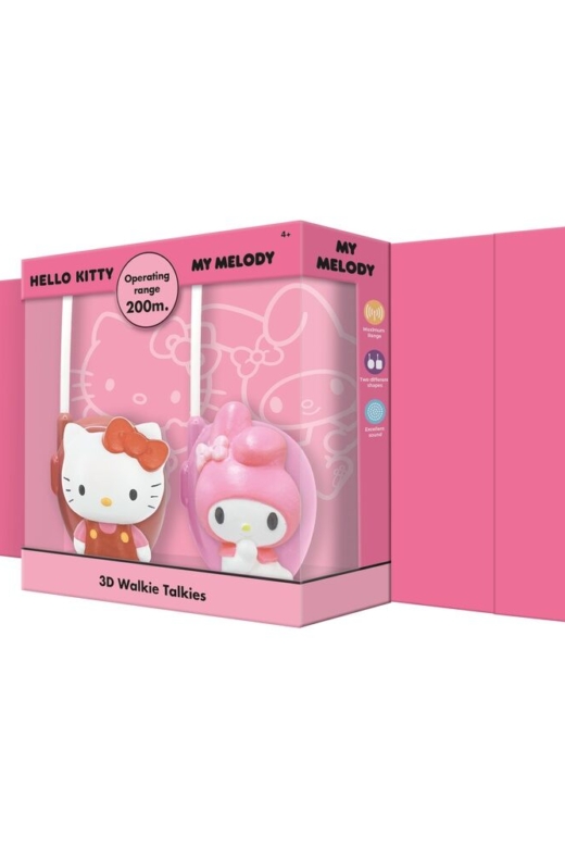 Descubre el apasionante mundo de Walkie Talkie 3D Hello Kitty y Amigos.