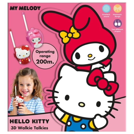 Walkie Talkie 3D Hello Kitty y Amigos » Tu Tienda Anime Descubre el apasionante mundo de Walkie Talkie 3D Hello Kitty y Amigos.