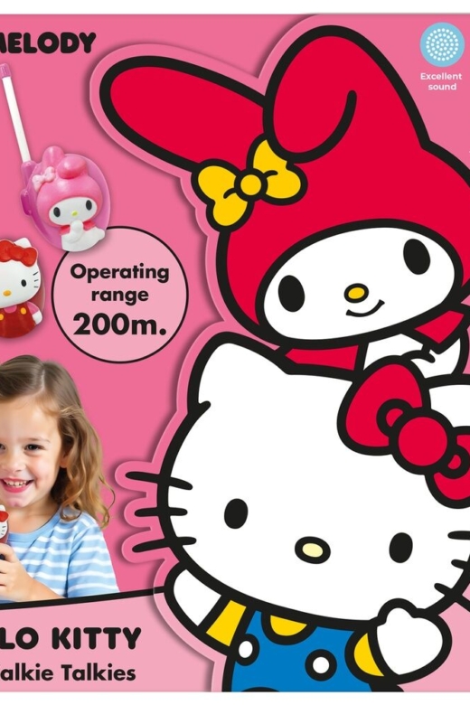 Descubre el apasionante mundo de Walkie Talkie 3D Hello Kitty y Amigos.