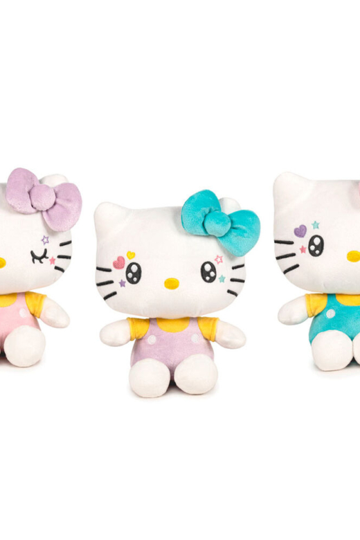 Descubre el apasionante mundo de Peluche Aniversario 50 Hello Kitty 23cm Surtido.