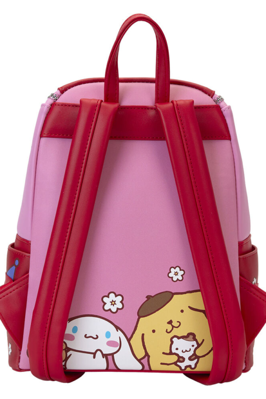 Descubre el apasionante mundo de Mochila Hello Kitty y Amigos Loungefly 26cm.
