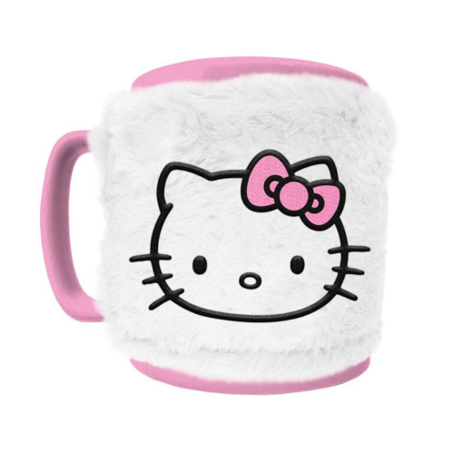 Taza con Funda de Peluche Hello Kitty 440ml » Tu Tienda Anime Descubre el apasionante mundo de Taza con Funda de Peluche Hello Kitty 440ml.