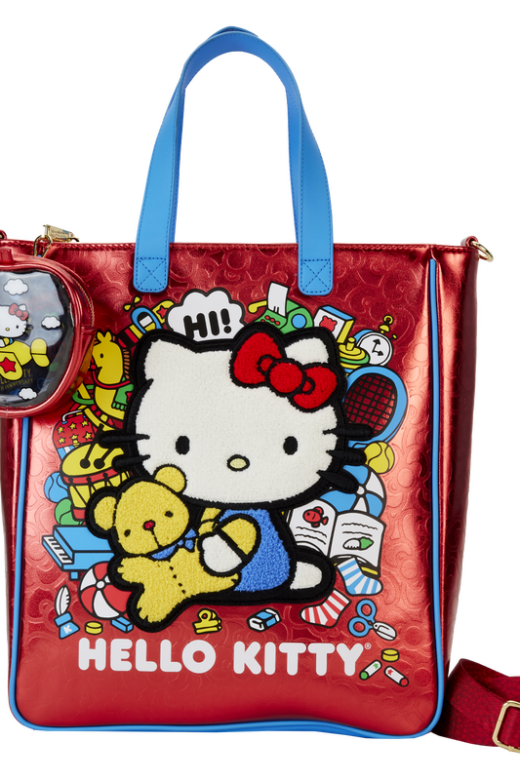 Descubre el apasionante mundo de Bolso y monedero 50 aniversario Hello Kitty Loungefly.