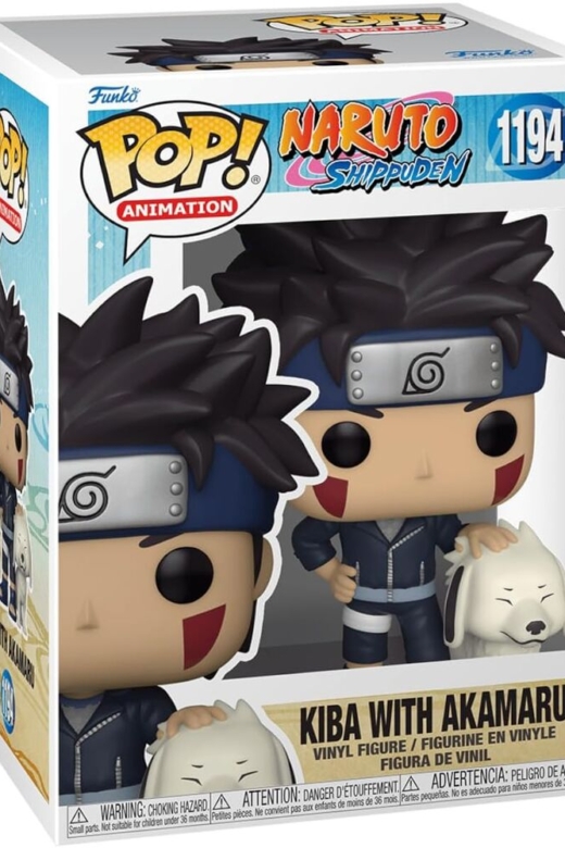 Descubre el apasionante mundo de Figura POP Naruto Shippuden Kiba con Akamaru.