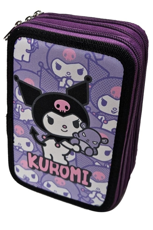 Descubre el apasionante mundo de Estuche Triple Kuromi Hello Kitty.