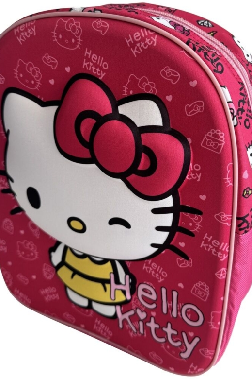 Descubre el apasionante mundo de Mochila 3D Hello Kitty My Style 29cm.