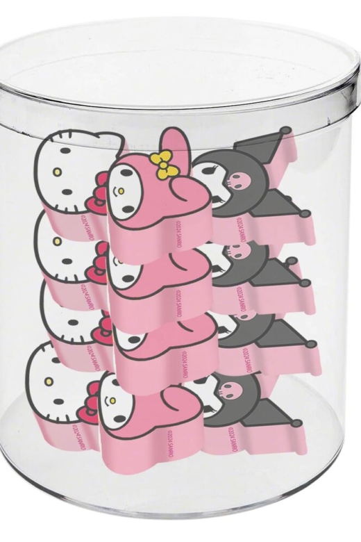 Descubre el apasionante mundo de Cubo con 12 Gomas de Hello Kitty.
