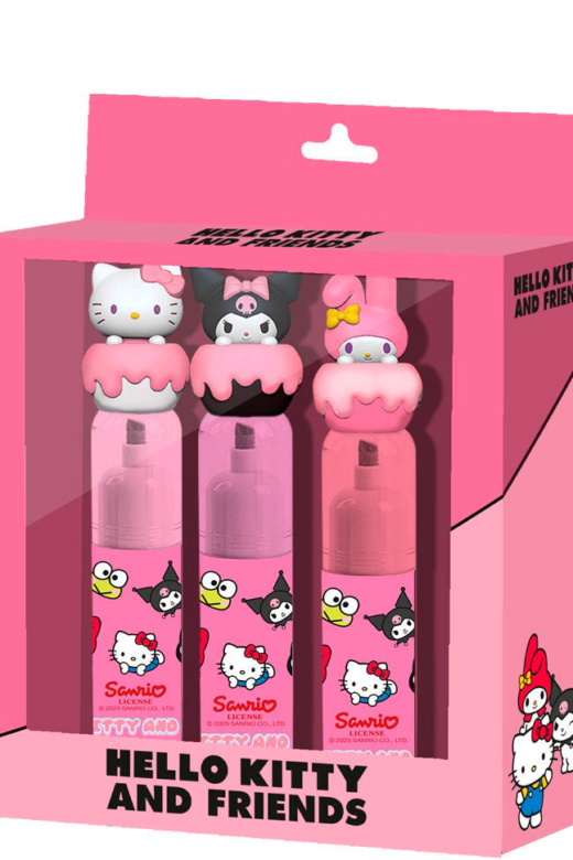 Descubre el apasionante mundo de Pack de 3 subrayadores Hello Kitty.