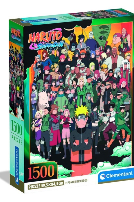 Descubre el apasionante mundo de Puzzle Naruto Shippuden 1500 piezas.