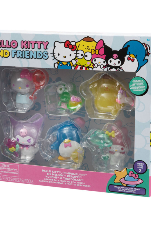 Descubre el apasionante mundo de Set 6 Figuras Hello Kitty 5cm.