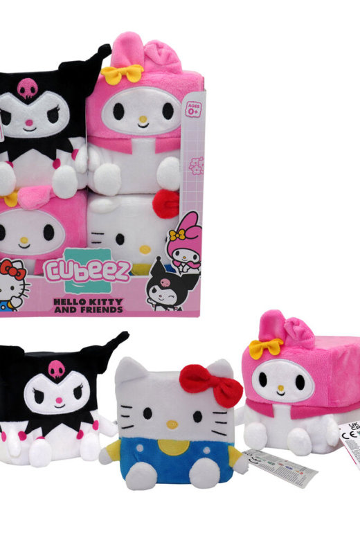 Descubre el apasionante mundo de Peluche Hello Kitty Cubeez 10cm Surtido.