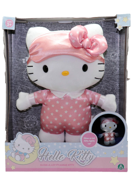 Descubre el apasionante mundo de Peluche Luminoso Hello Kitty Hora de Dormir 35cm.