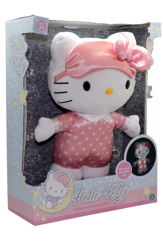 Descubre el apasionante mundo de Peluche Luminoso Hello Kitty Hora de Dormir 35cm.