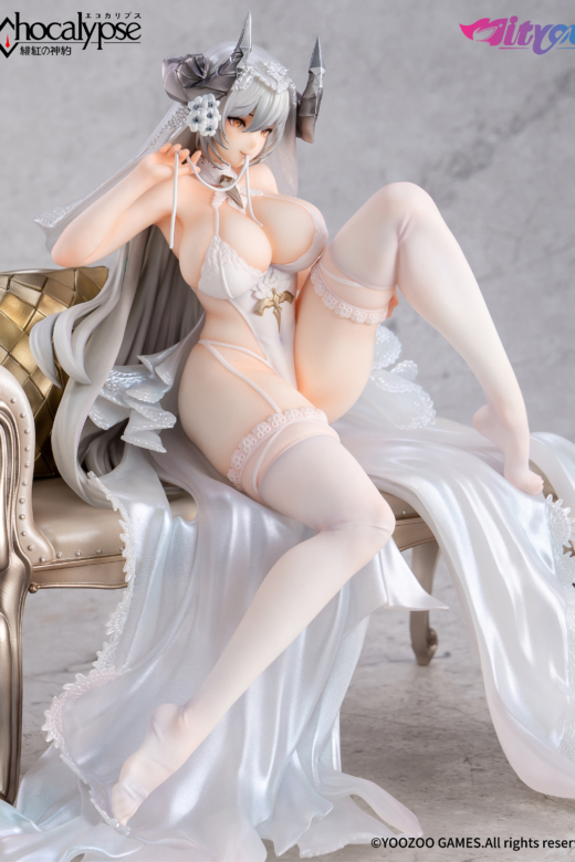 Descubre el apasionante mundo de Figura Echocalypse Lilith Versión Voto Puro Blanco.