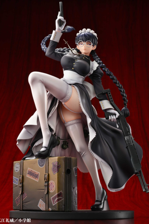 Descubre el apasionante mundo de Figura Roberta Black Lagoon Versión Pesadilla Criada.