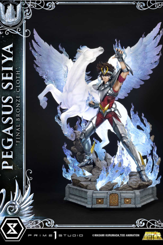 Descubre el apasionante mundo de Figura Pegasus Seiya Armadura Final Saint Seiya.