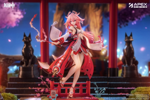 Descubre el apasionante mundo de Figura Yae Miko Versión Diversión Astuta Genshin Impact.