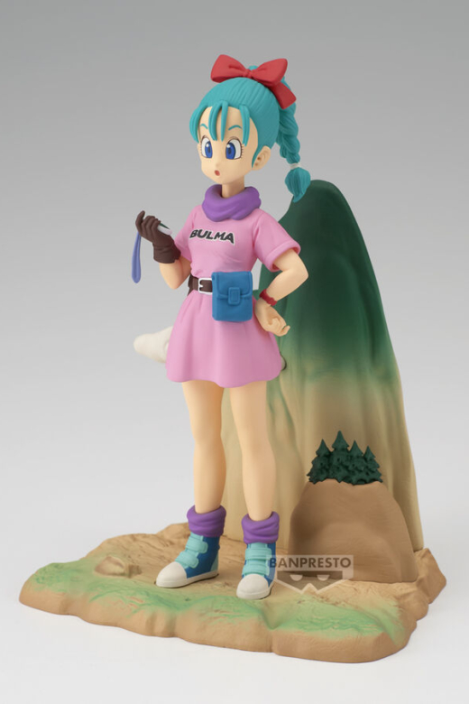 Descubre el apasionante mundo de Figura Bulma History Box Dragon Ball 13cm.