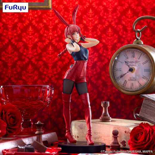 Descubre el apasionante mundo de Figura Makima Bicute Bunnies Chainsaw Man 30 cm Roja.