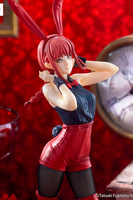 Descubre el apasionante mundo de Figura Makima Bicute Bunnies Chainsaw Man 30 cm Roja.