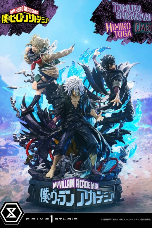 Descubre el apasionante mundo de Estatua Premium My Hero Academia Tomura Shigaraki Dabi Himiko Toga.
