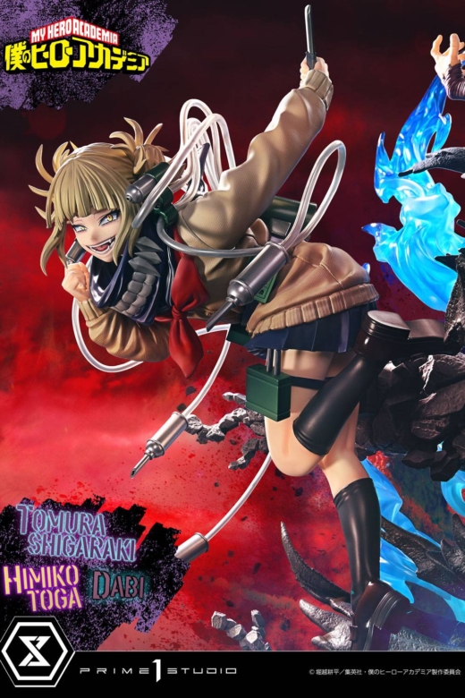Descubre el apasionante mundo de Estatua Premium My Hero Academia Tomura Shigaraki Dabi Himiko Toga.
