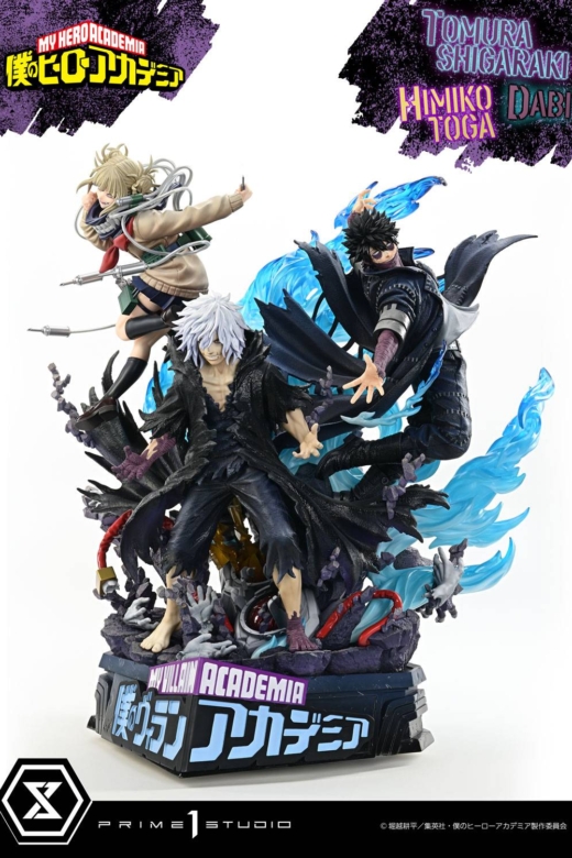 Descubre el apasionante mundo de Estatua Premium My Hero Academia Tomura Shigaraki Dabi Himiko Toga.