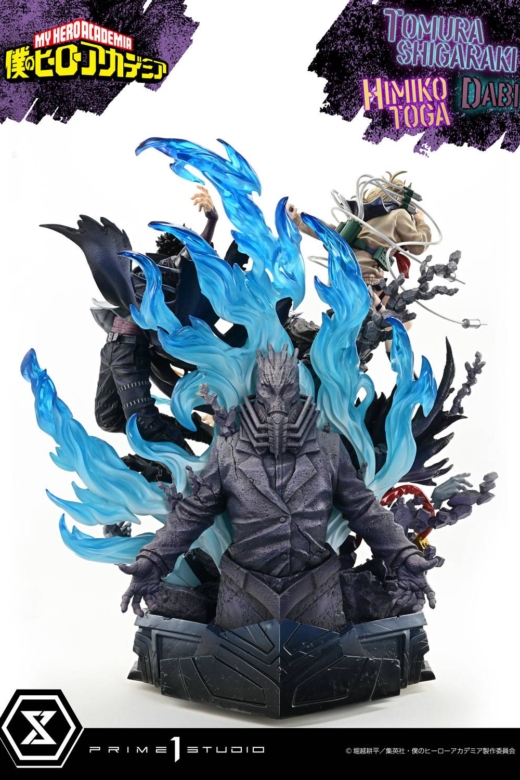 Descubre el apasionante mundo de Estatua Premium My Hero Academia Tomura Shigaraki Dabi Himiko Toga.