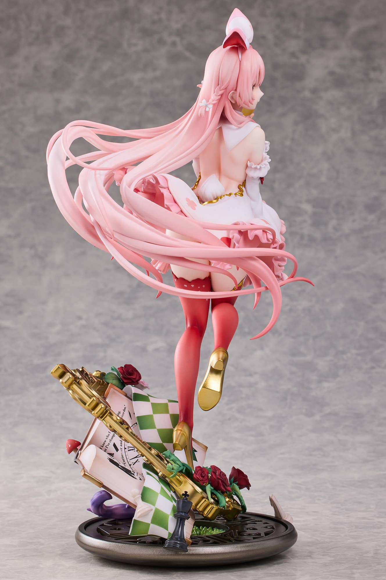 Figura White Rabbit Rosu Wonderland