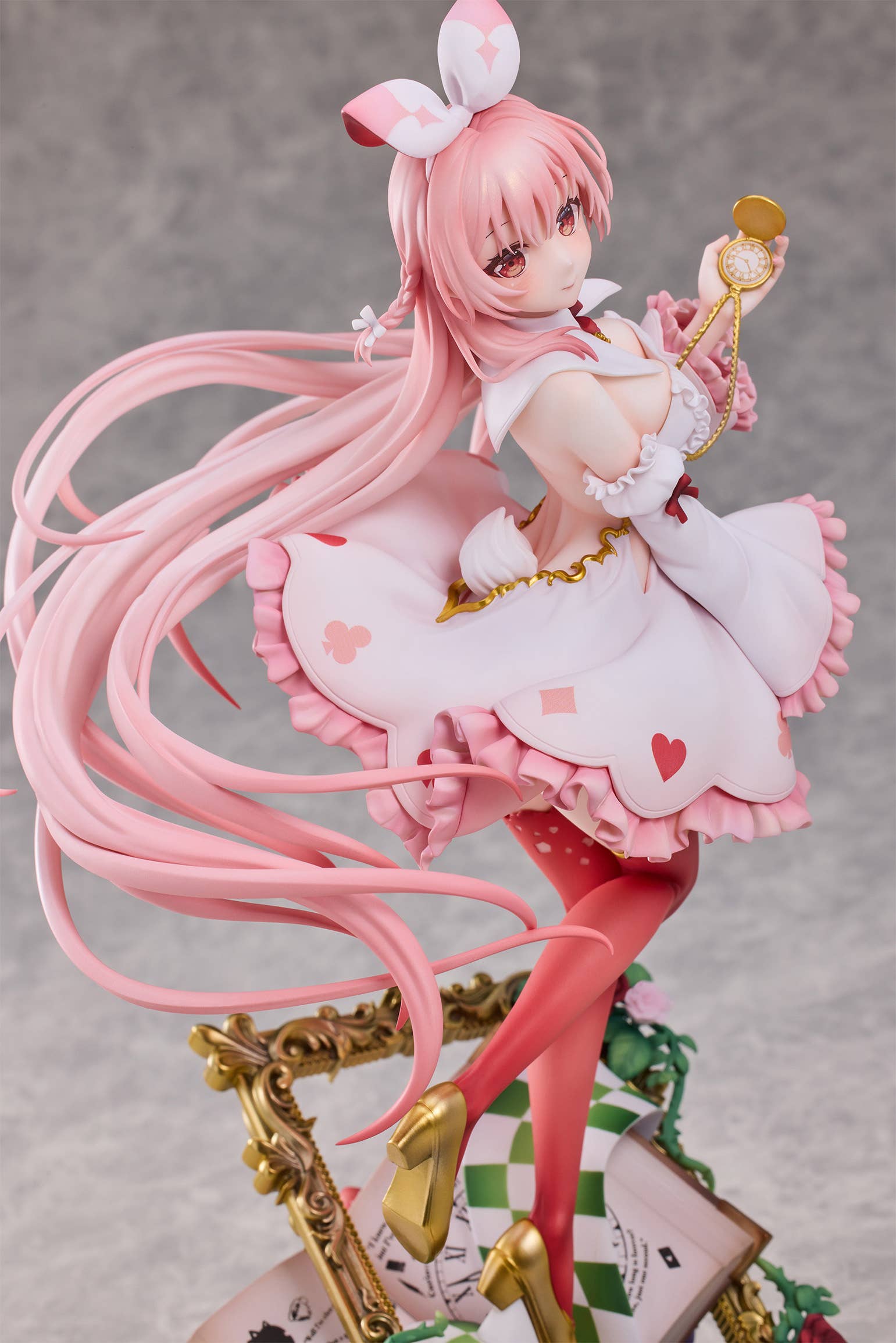 Figura White Rabbit Rosu Wonderland