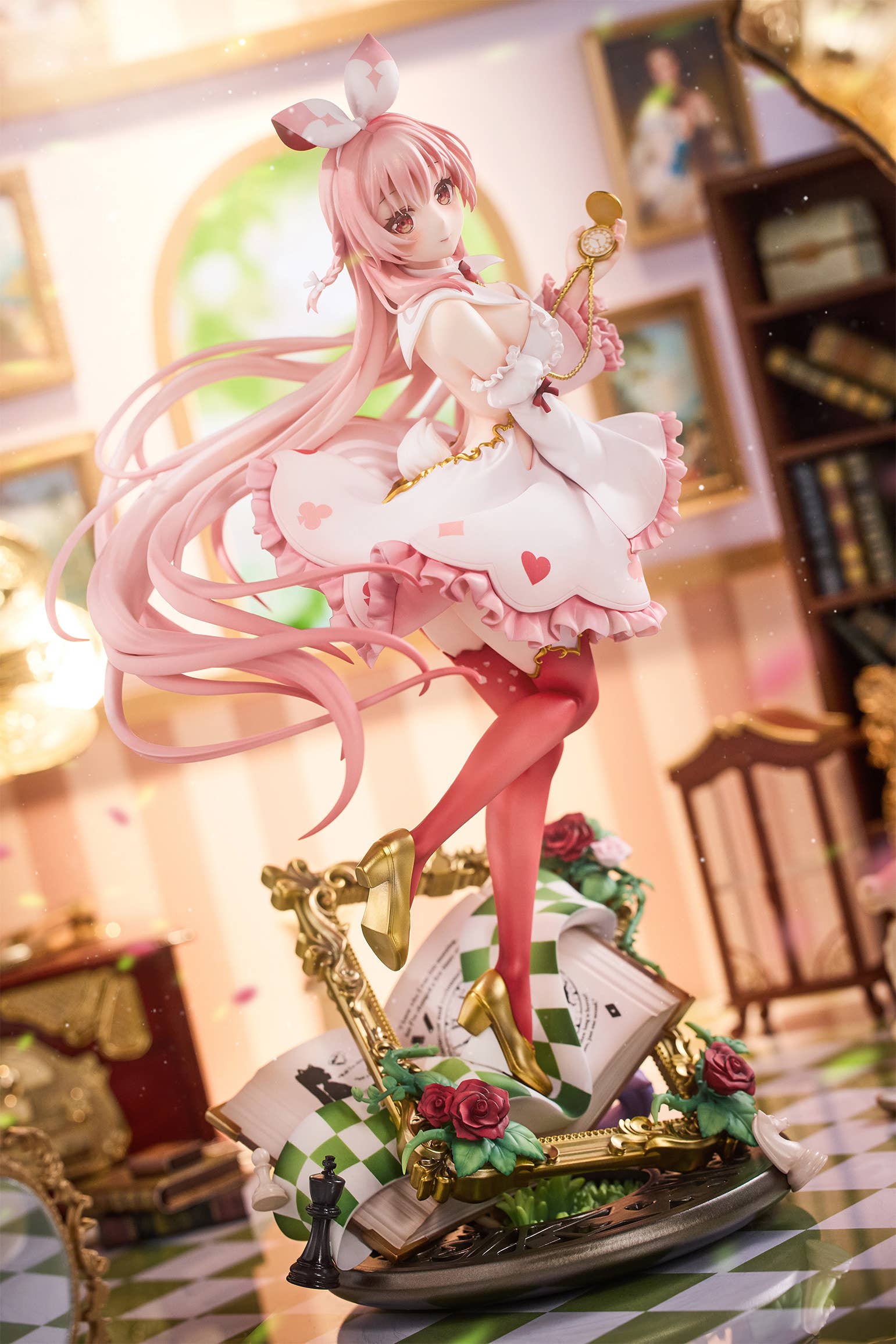 Figura White Rabbit Rosu Wonderland